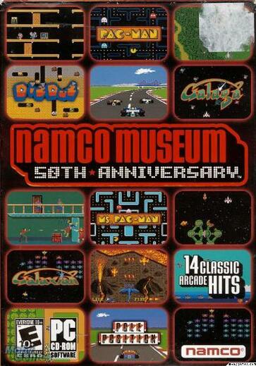 Namco museum - 50th anniversary - obsahuje skutečnou emulaci ark